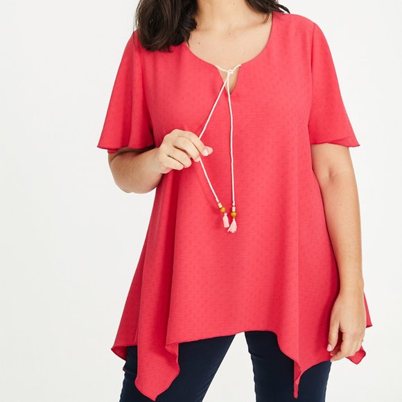 SPG WOMAN - Jacquard Trapezium Tunic - Size 18 (L) - Picture 1 of 4